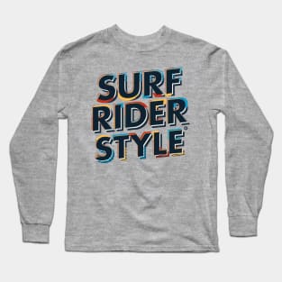 Surf Rider Style Long Sleeve T-Shirt